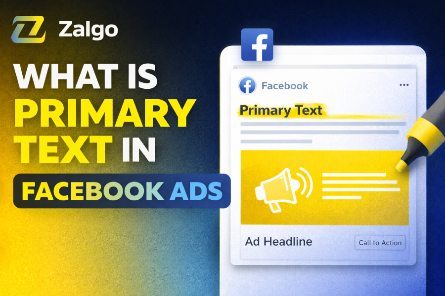 what is primary text in facebook ads